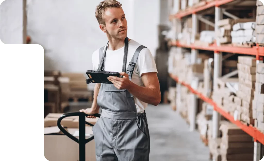 Raw materials inventory in e-commerce