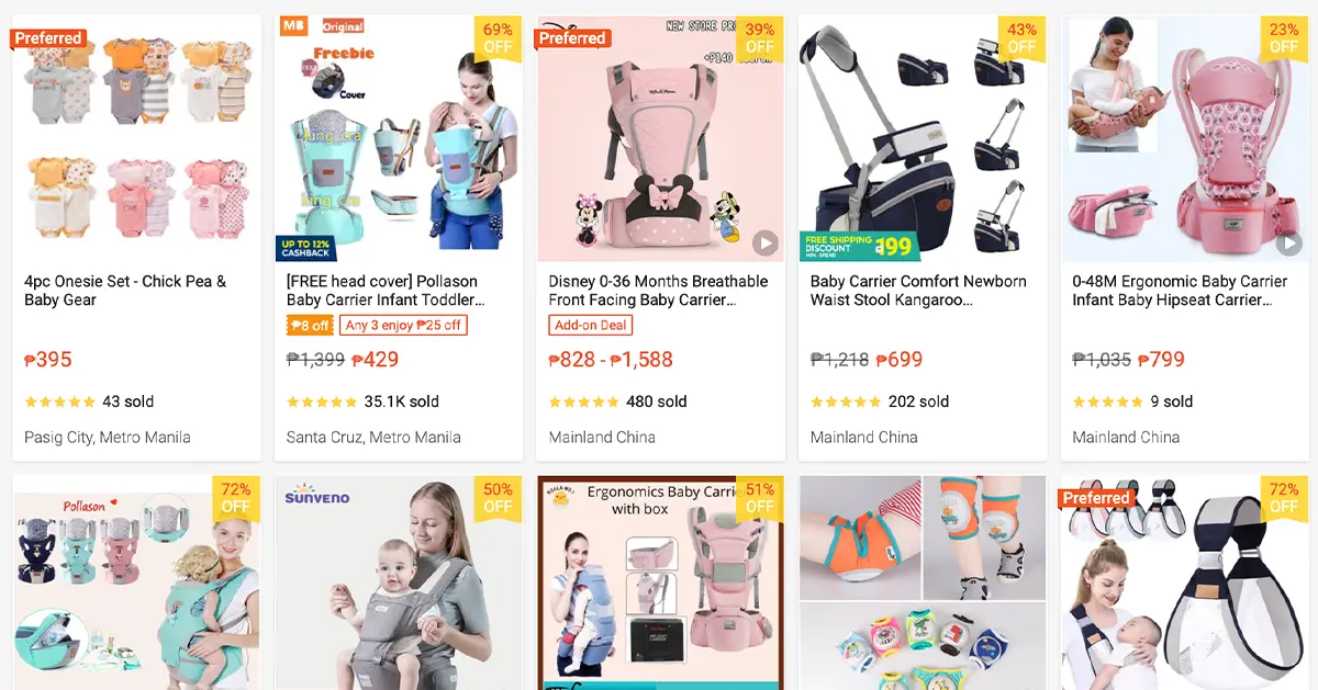 baby gear shopee philippines