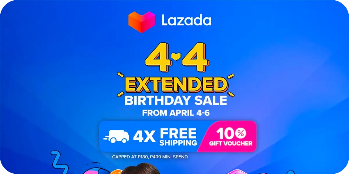 Get Ready for 2024: Guide to Maximizing Sales on the Biggest Sale Events on Lazada! 6 4.4 Extended Birthday Sale