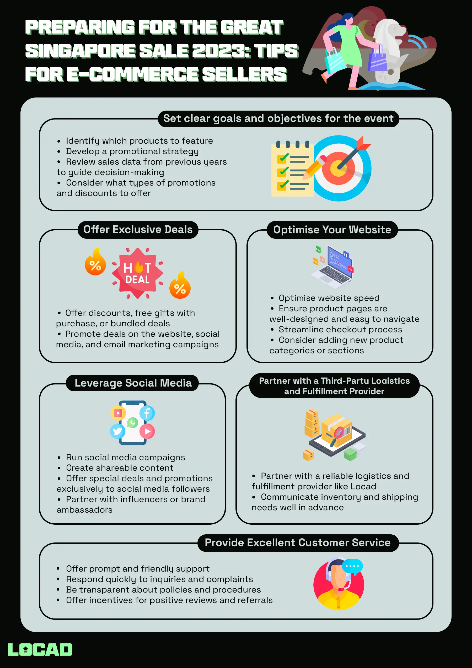 Preparing for the Great Singapore Sale 2023: Tips for E-commerce Sellers