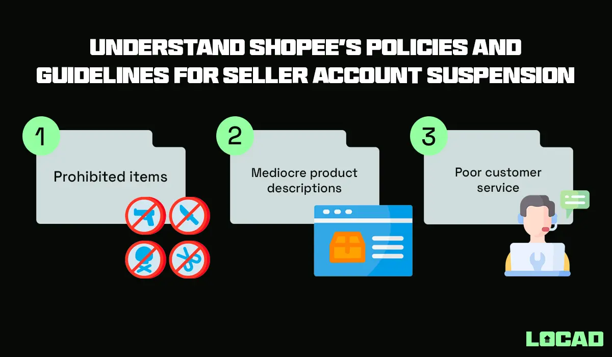 Understand Shopee's Policies and Guidelines for Seller Account Suspension