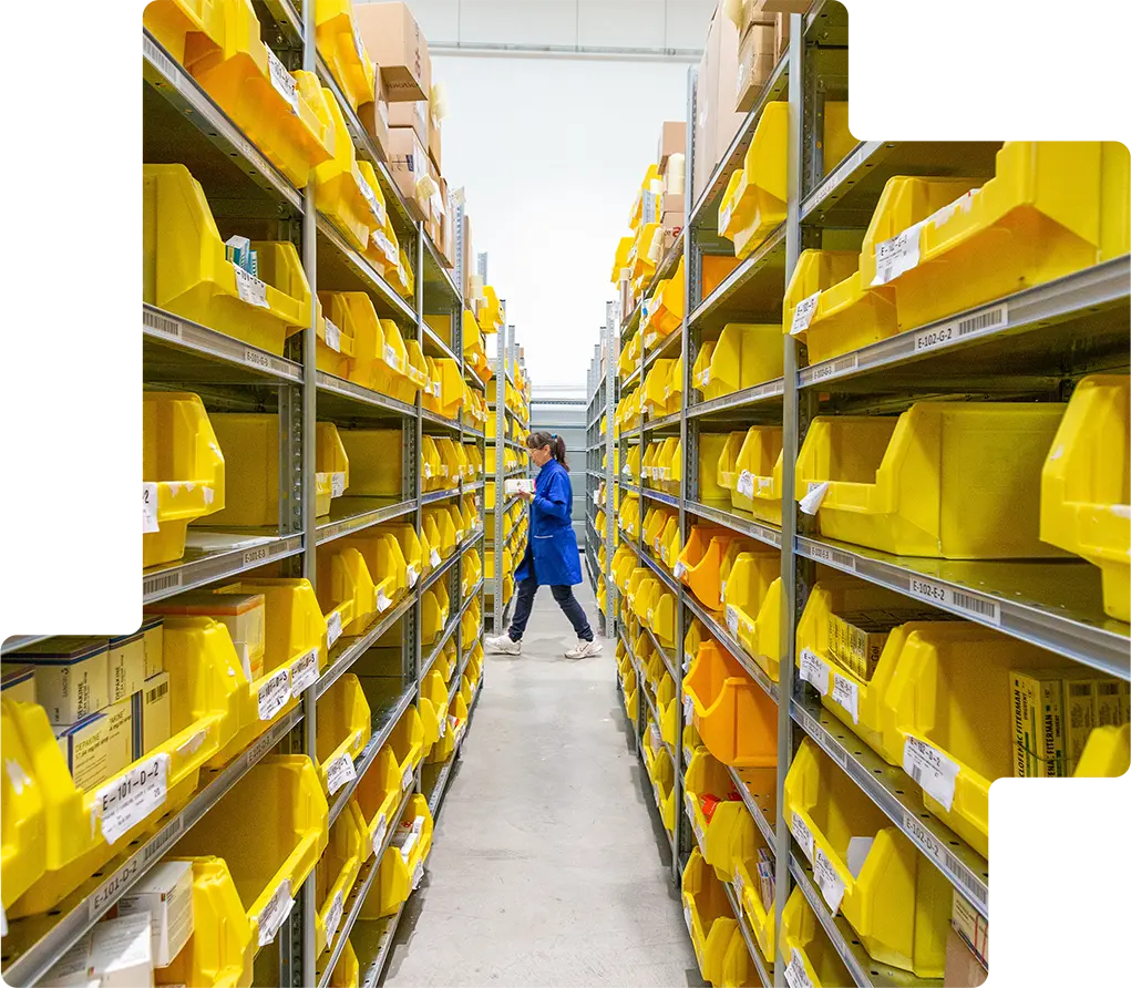 กระบวนการเติมสินค้าเข้าคลัง