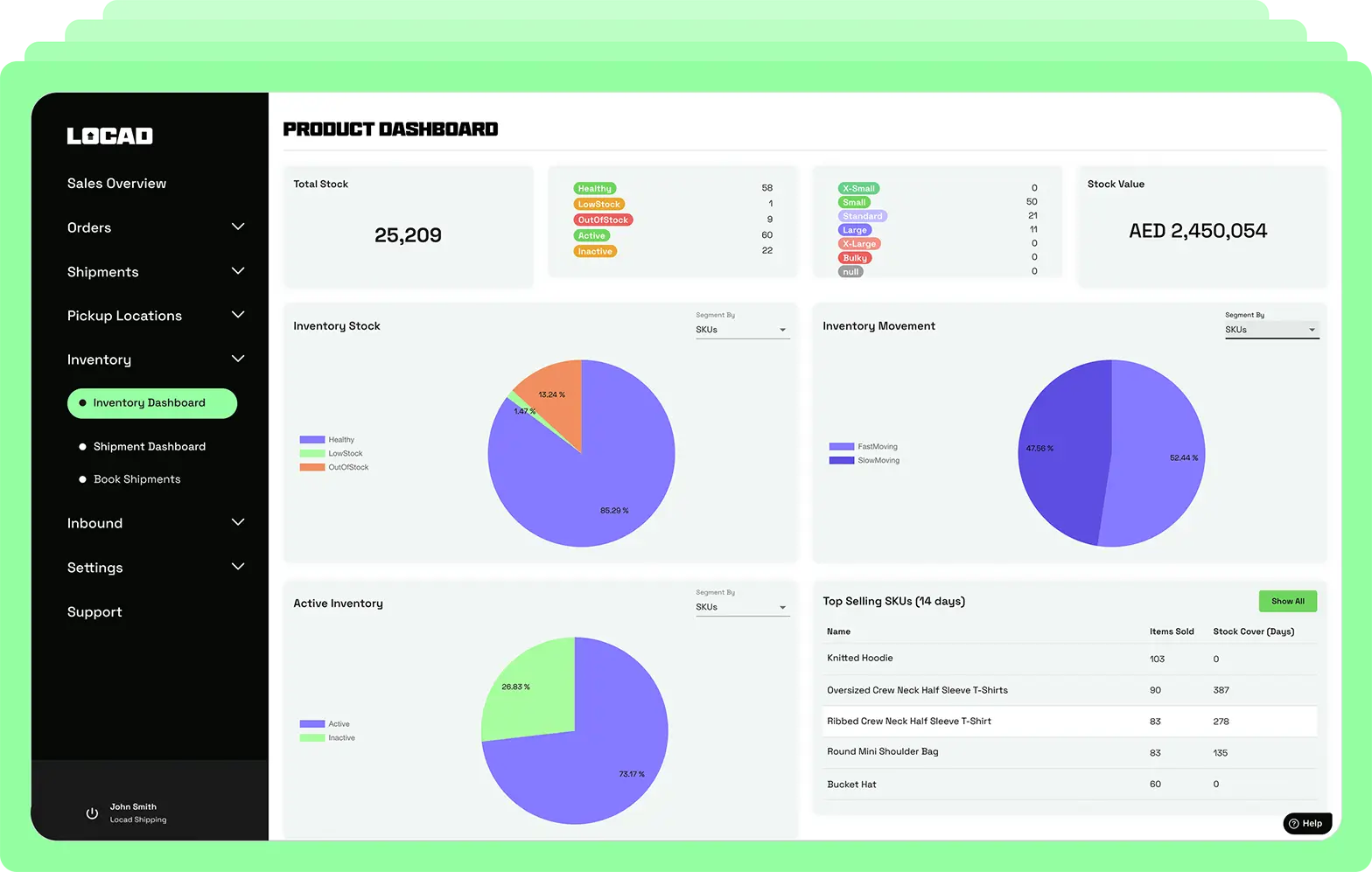 Inventory Dashboard