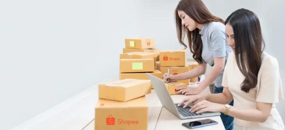 E-commerce business owners shipping Shopee orders | Locad