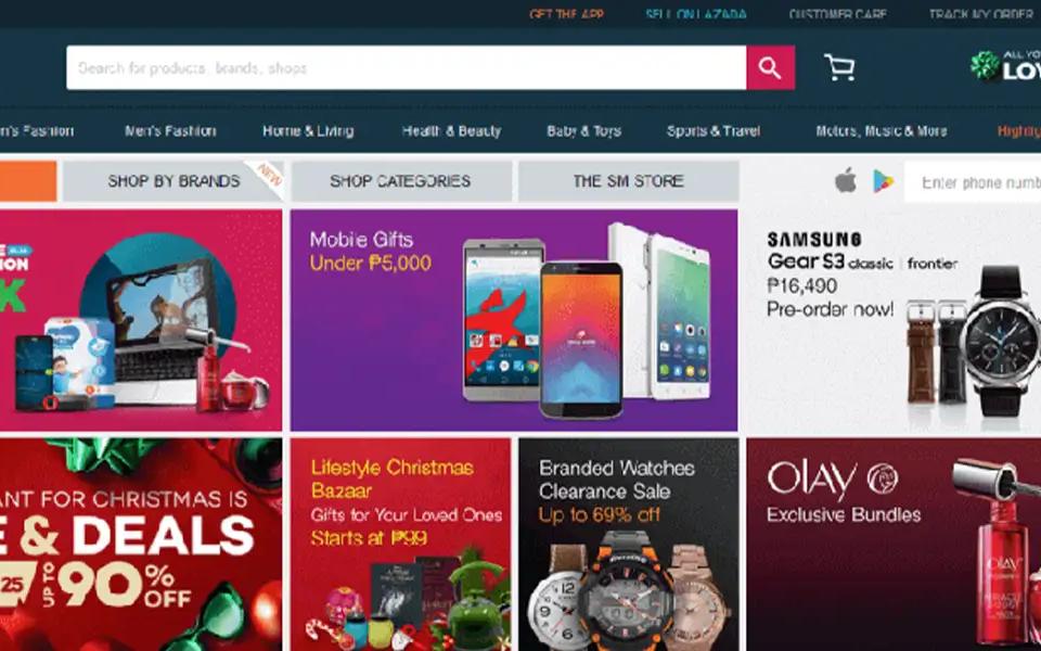 Lazada e-commerce store website | Locad
