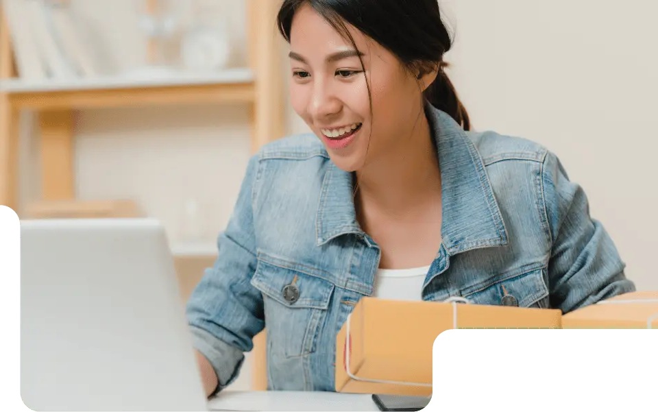 Making a purchase on an e-commerce website | Locad