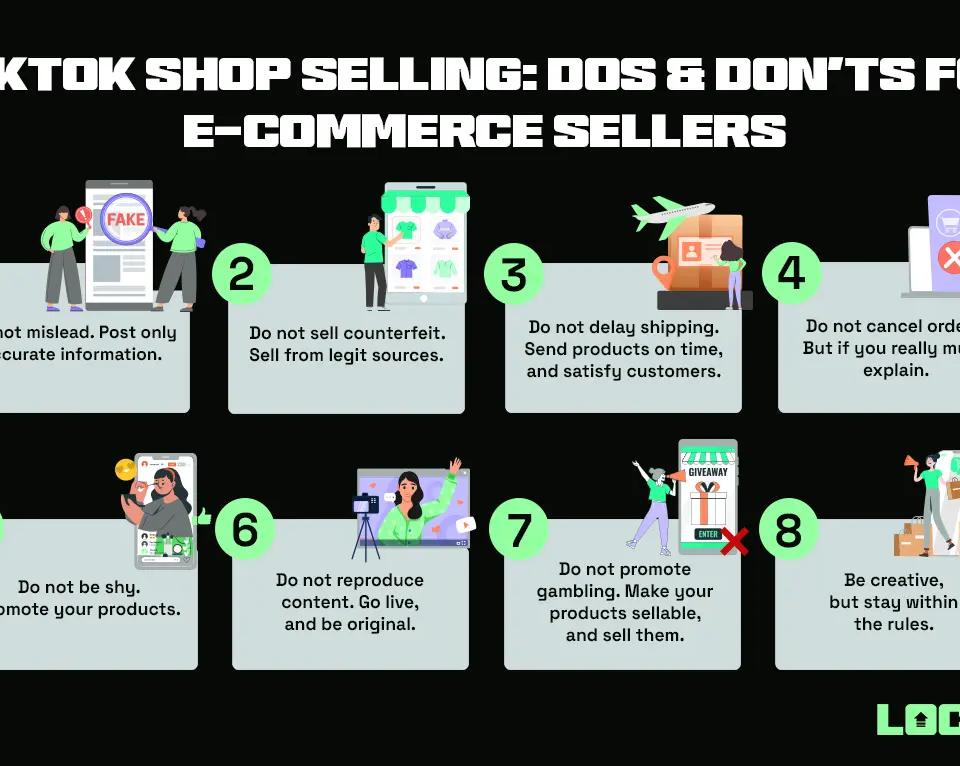 What Not to Do as a Tiktok Shop Seller
