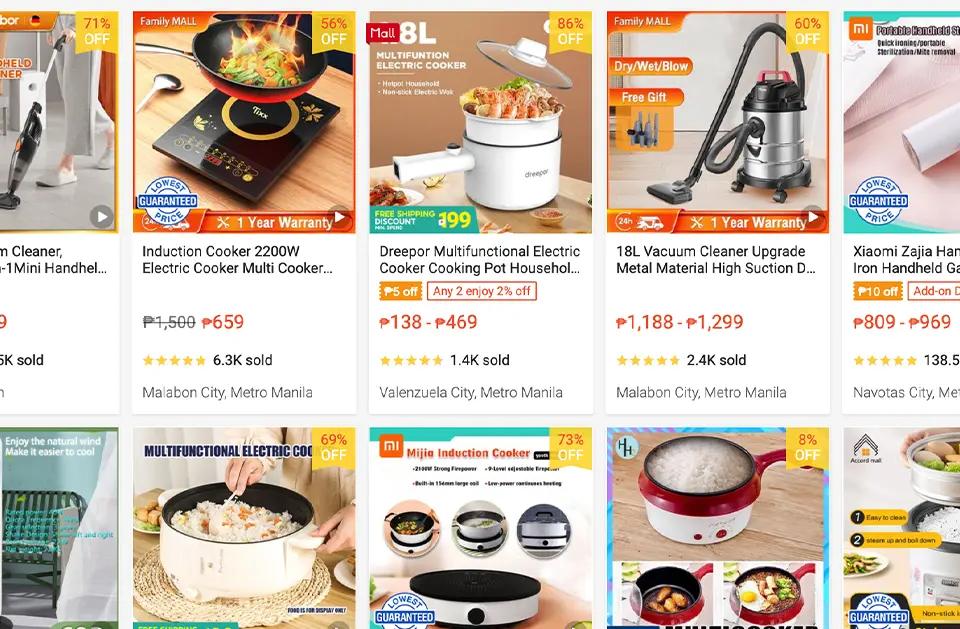 top home appliances to sell on shopee philippines