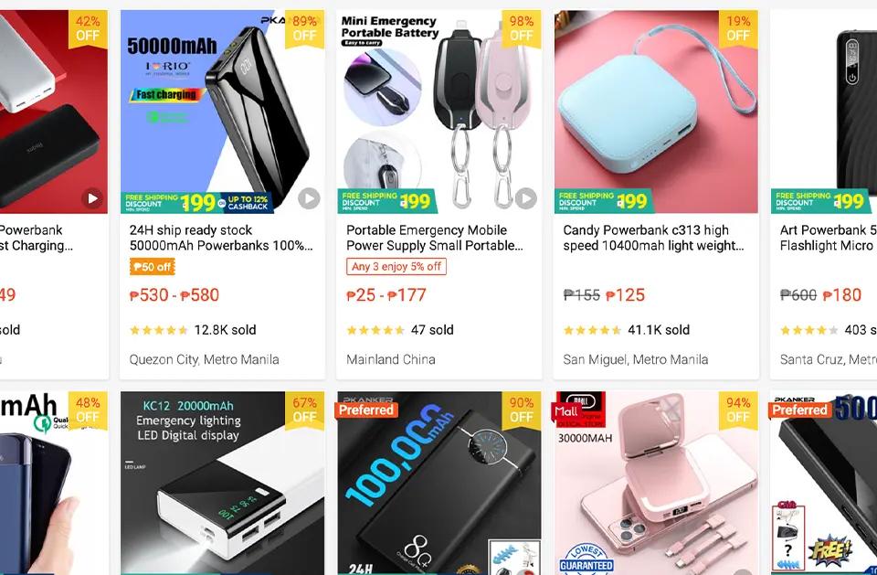 best power banks on shopee philippines