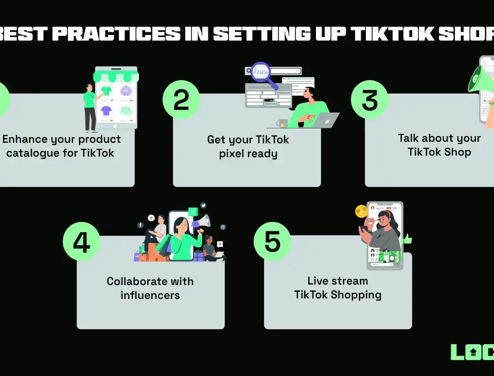 Best practices in setting up TikTok Shop