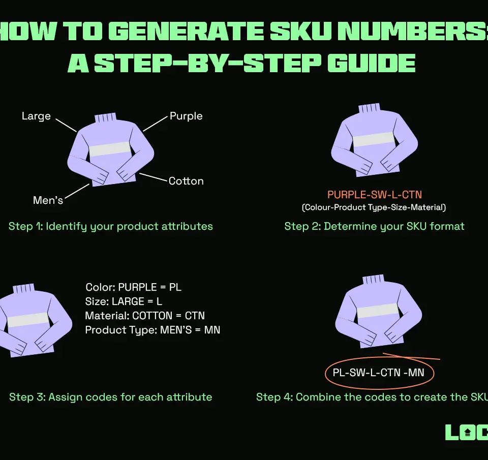 How to generate SKU Numbers: A step-by-step guide