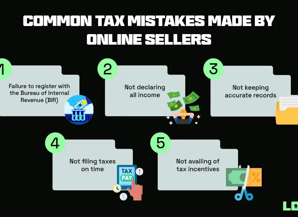 Common Tax Mistakes Made by Online Sellers