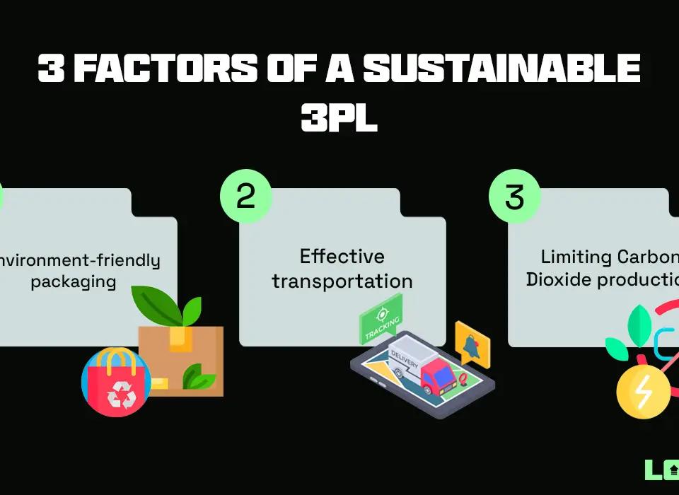 3 Factors Of A Sustainable 3PL