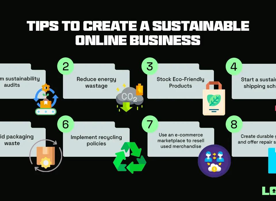 Tips to Create a Sustainable Online Business