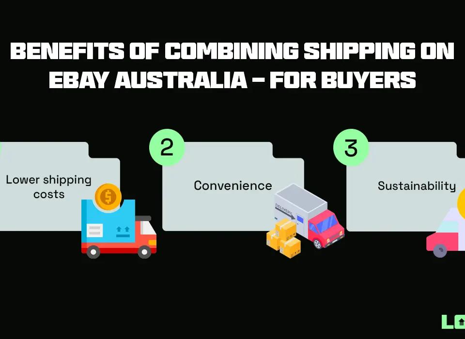 Benefits of Combining Shipping on eBay Australia - For Buyers