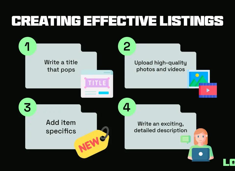 Creating Effective Listings