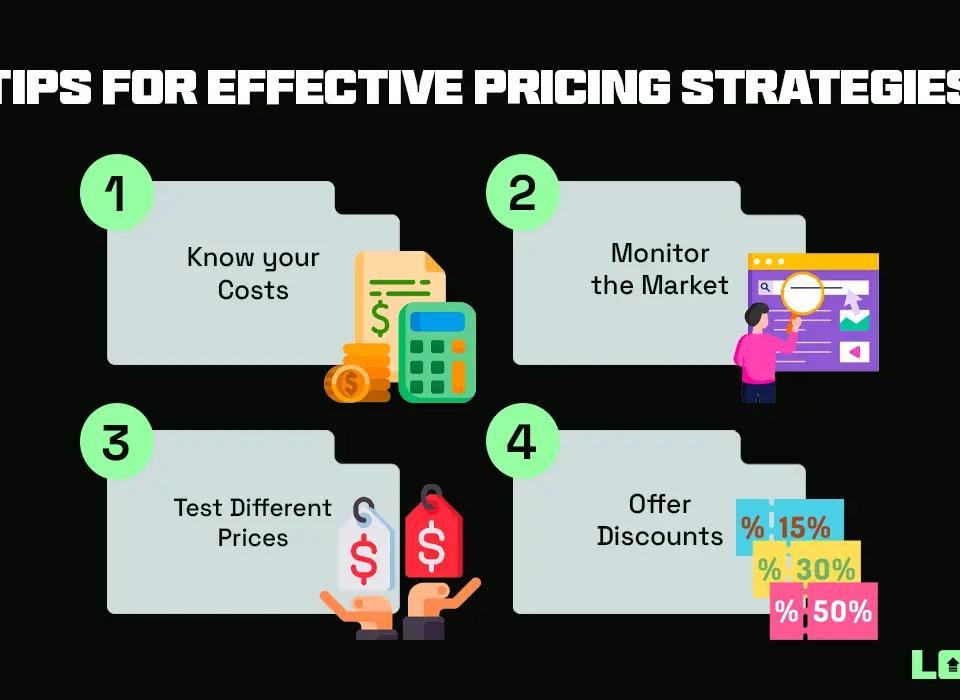 Tips for Effective Pricing Strategies