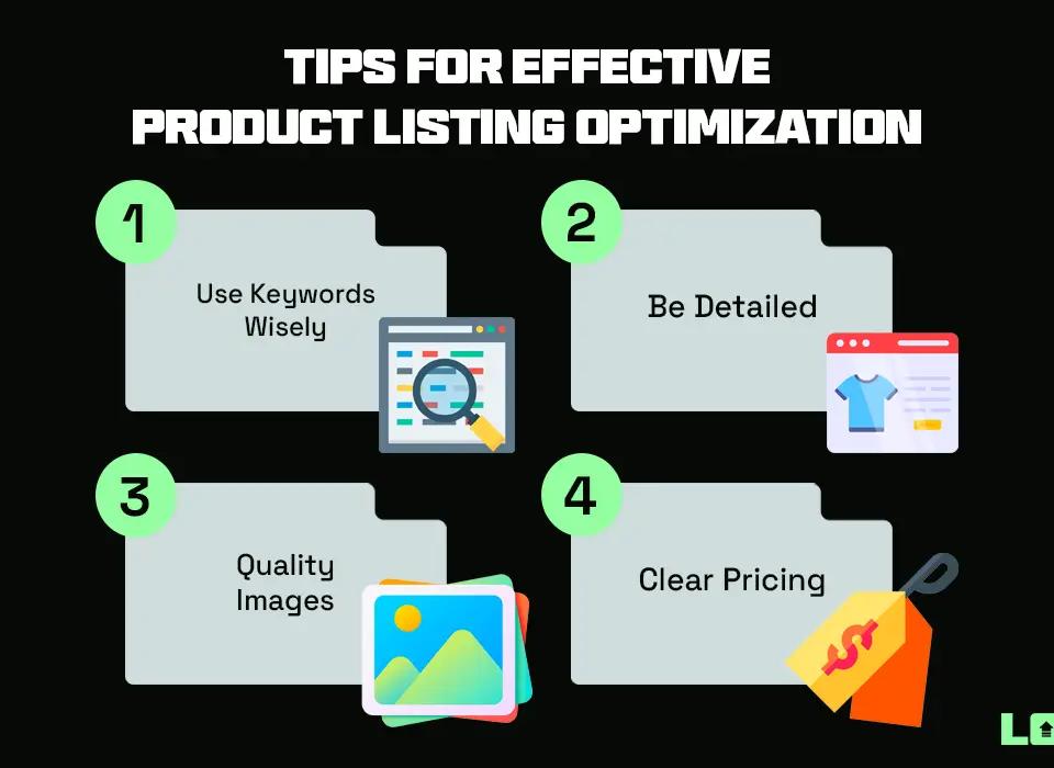 Tips for Effective Product Listing Optimization
