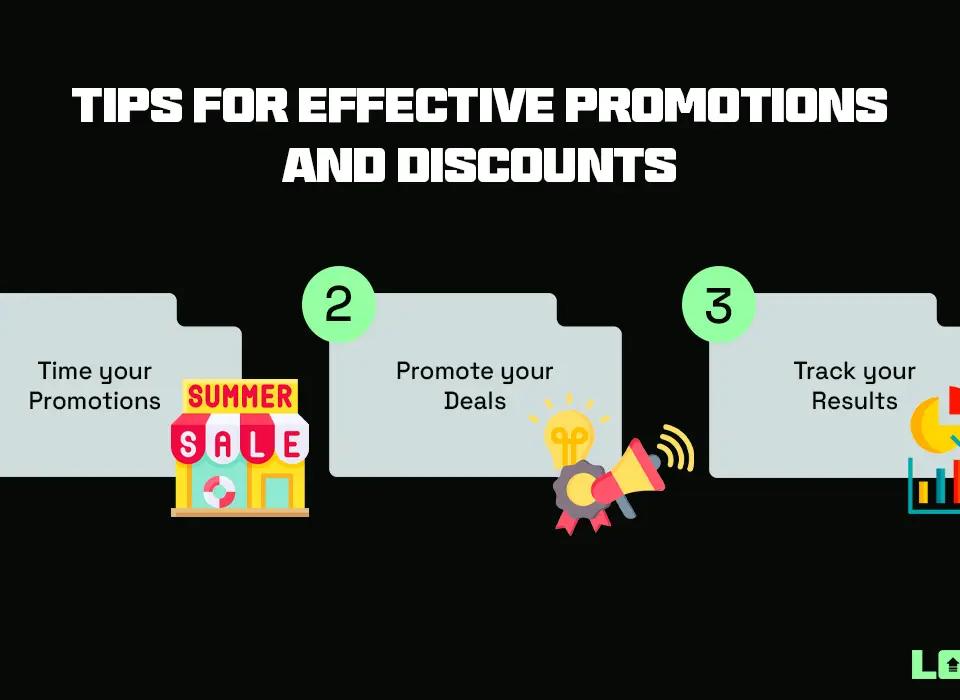 Tips for Effective Promotions and Discounts