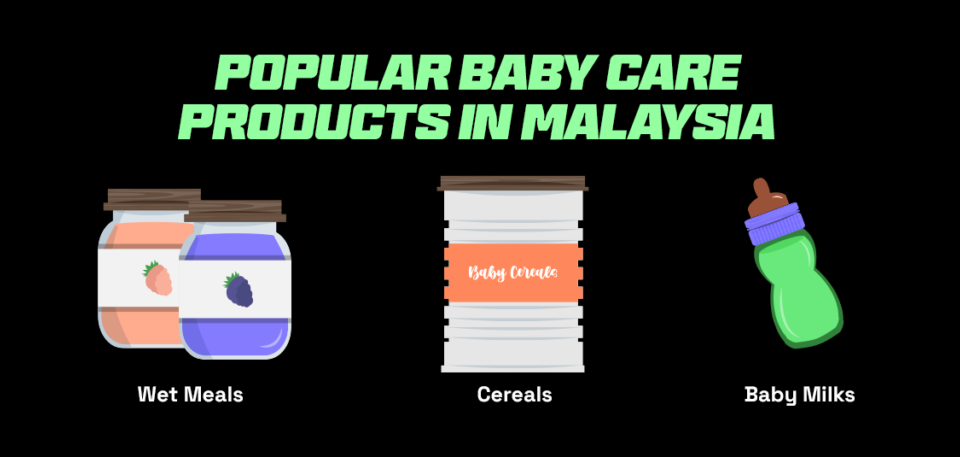Best selling baby care products in Malaysia